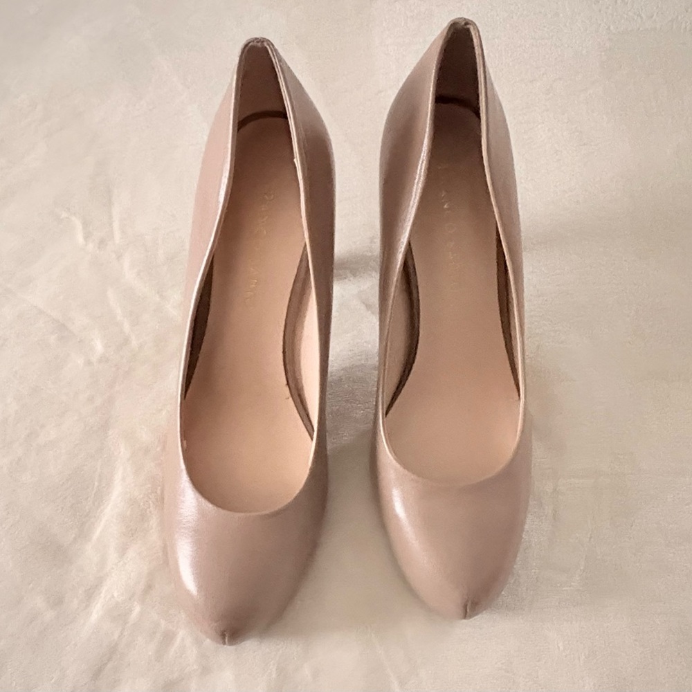 🤎Franco Sarto-Classic Nude High Heel Pumps - Women - Picture 3 of 7